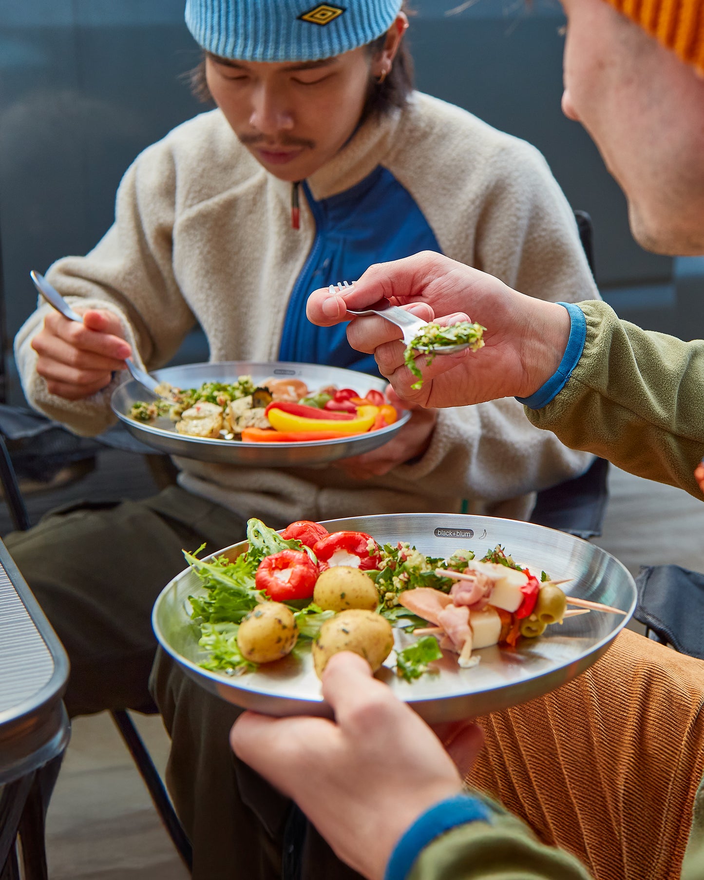 STAINLESS STEEL PLATE SET