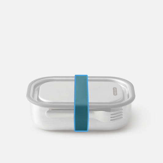 replacement STAINLESS STEEL BOX (BOTH SIZES)- SILICONE BAND