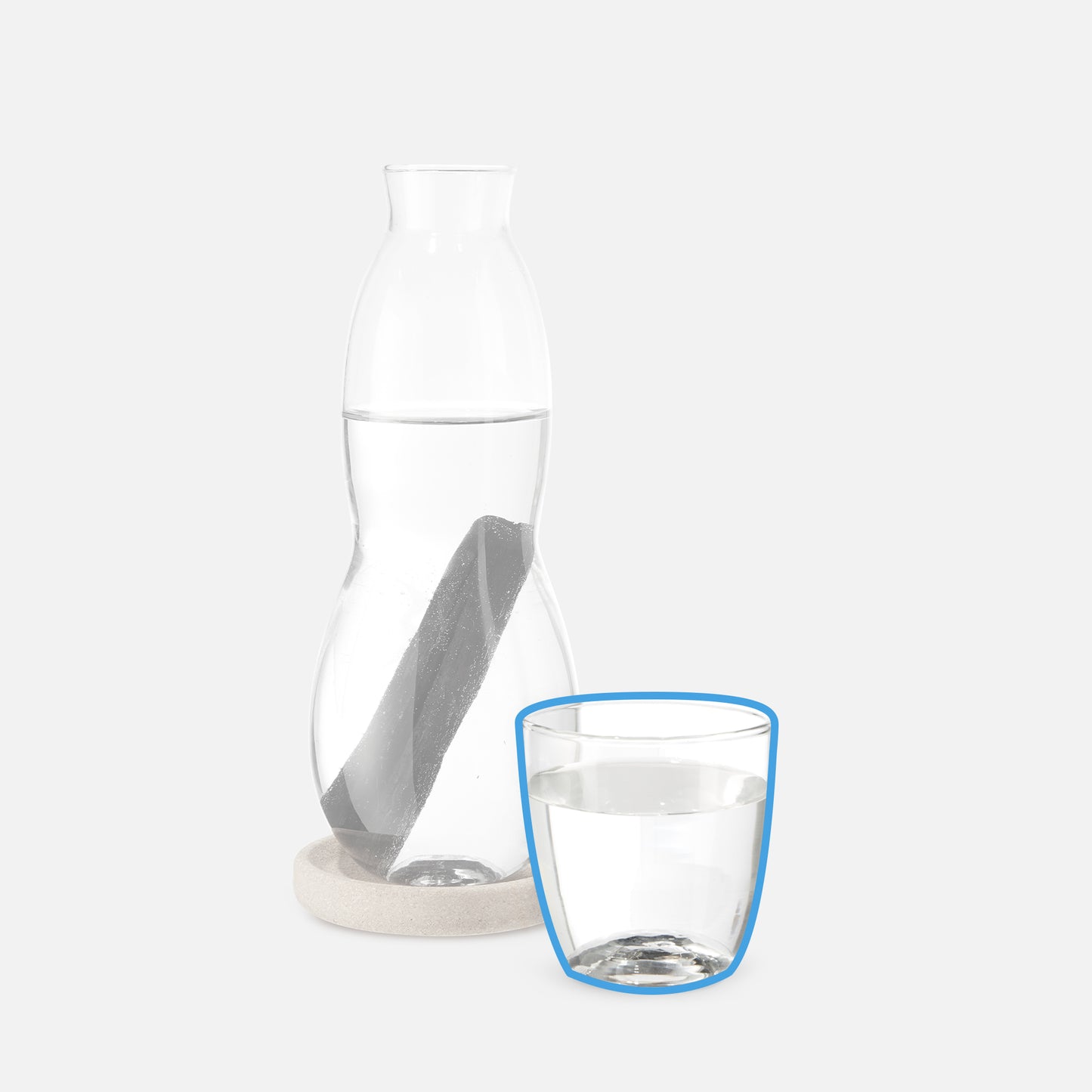 Replacement PERSONAL CARAFE - GLASS