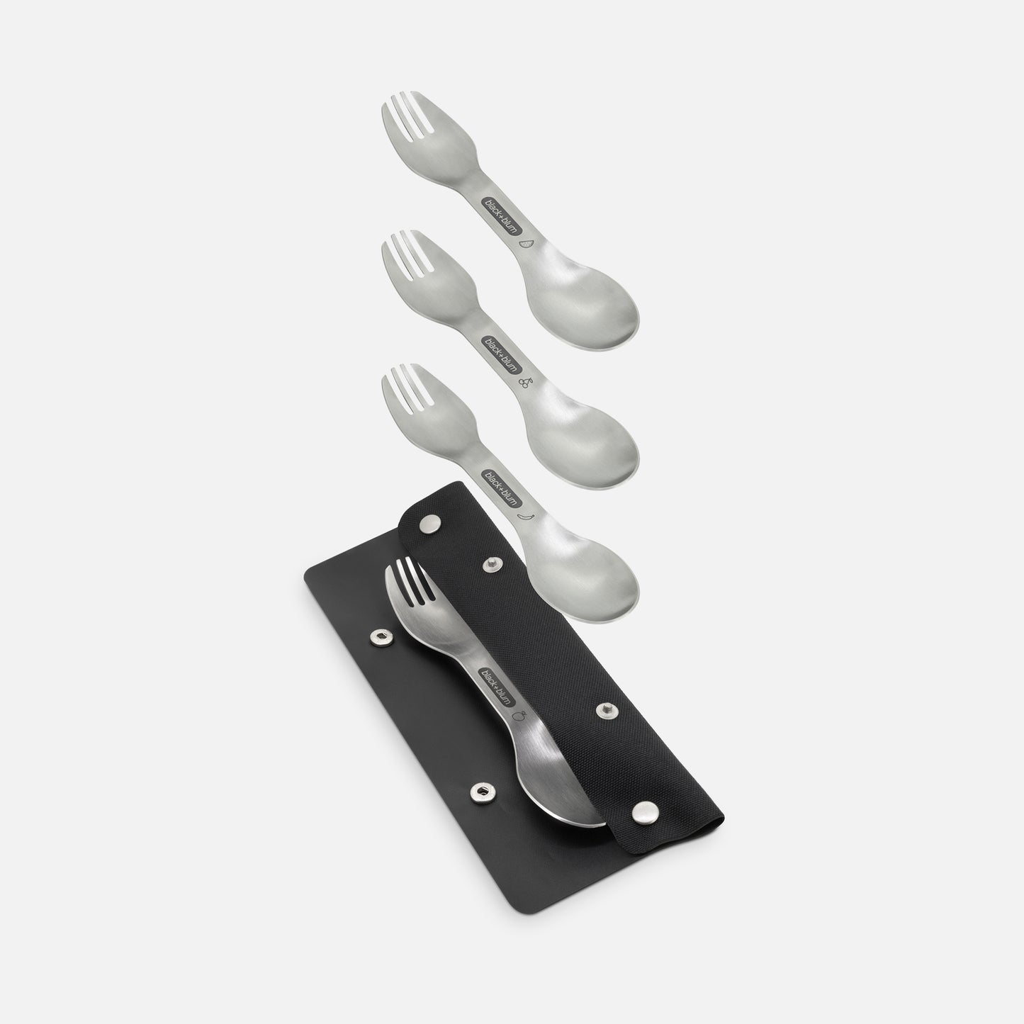STAINLESS STEEL SPORK SET