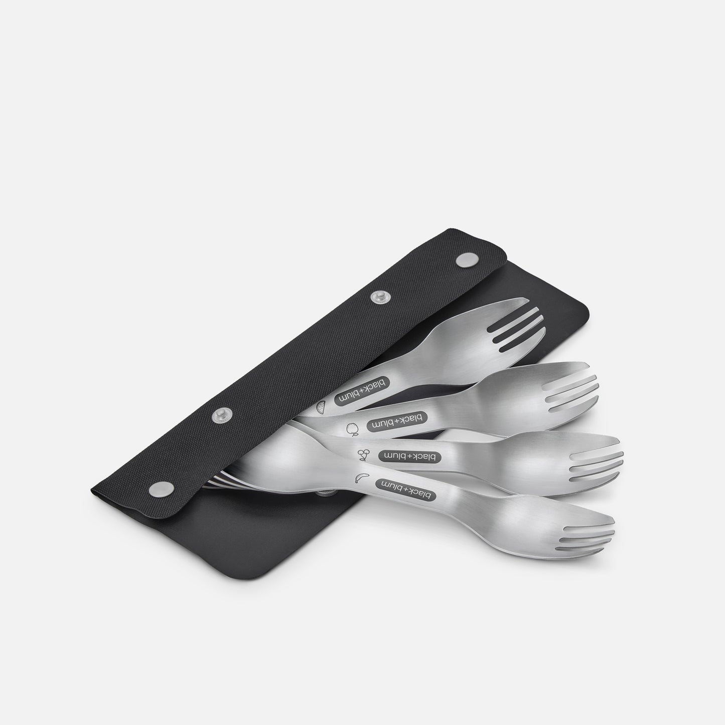 STAINLESS STEEL SPORK SET
