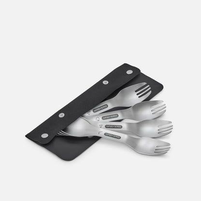 STAINLESS STEEL SPORK SET